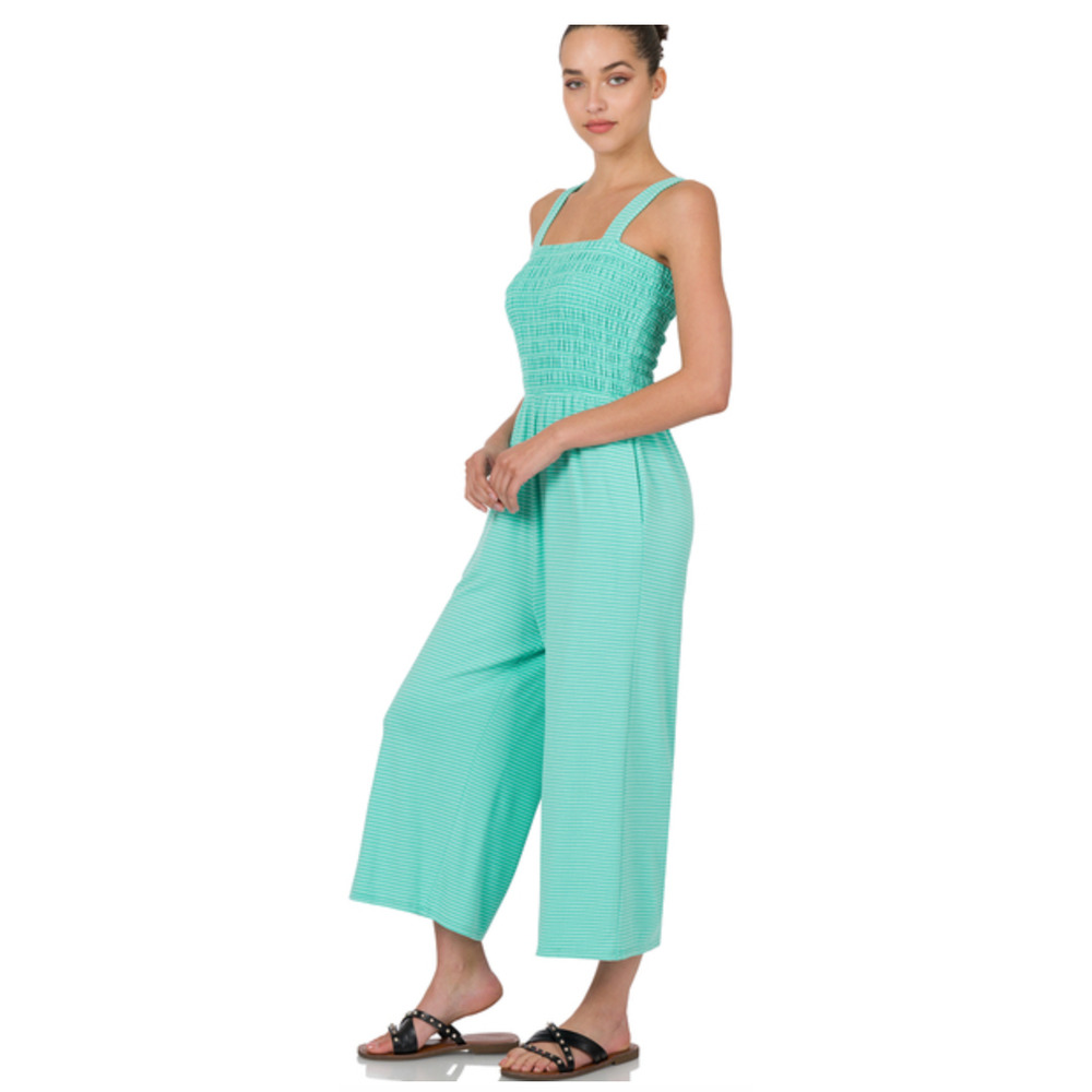 Spring Mint Jumpsuit